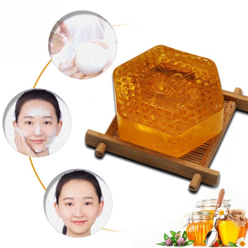 Handmade Soap Essential Oil Moisturizing Unique Smell Natural Bath Body Skin Care Deep Cleansing Honey Soap China