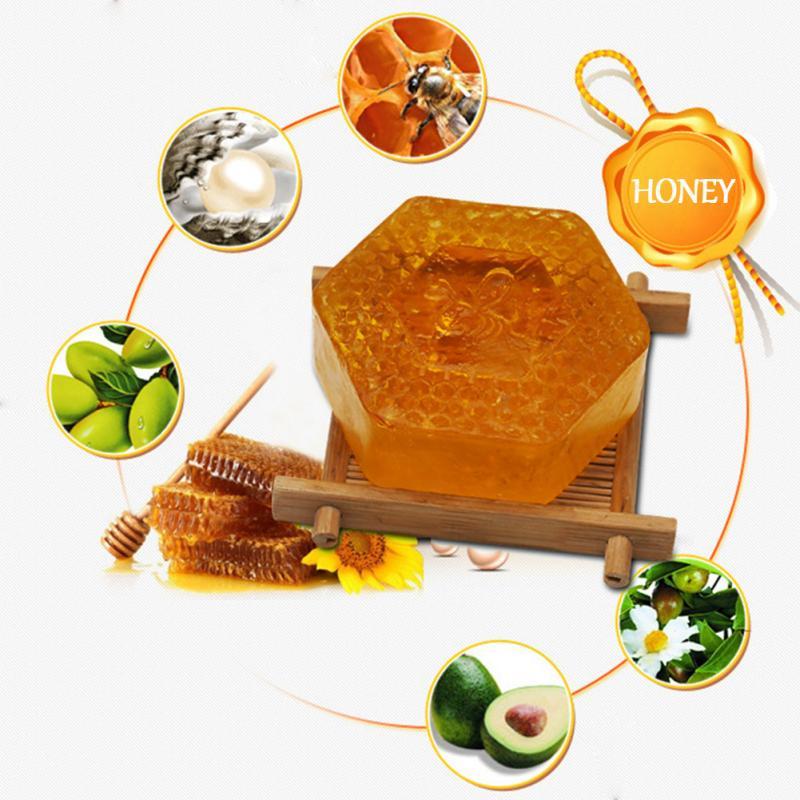 Handmade Soap Essential Oil Moisturizing Unique Smell Natural Bath Body Skin Care Deep Cleansing Honey Soap China